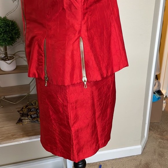 Vintage Cache Punk Rock Skirt Suit size Medium - Picture 8 of 9